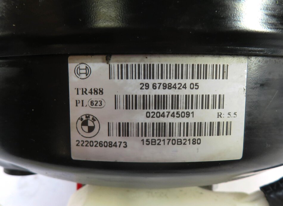 Thumbnail 5: 13-20 BMW 2 3 4 SERIES (F22 F30 F32 F34) POWER BRAKE BOOSTER w/ MASTER CYLINDER