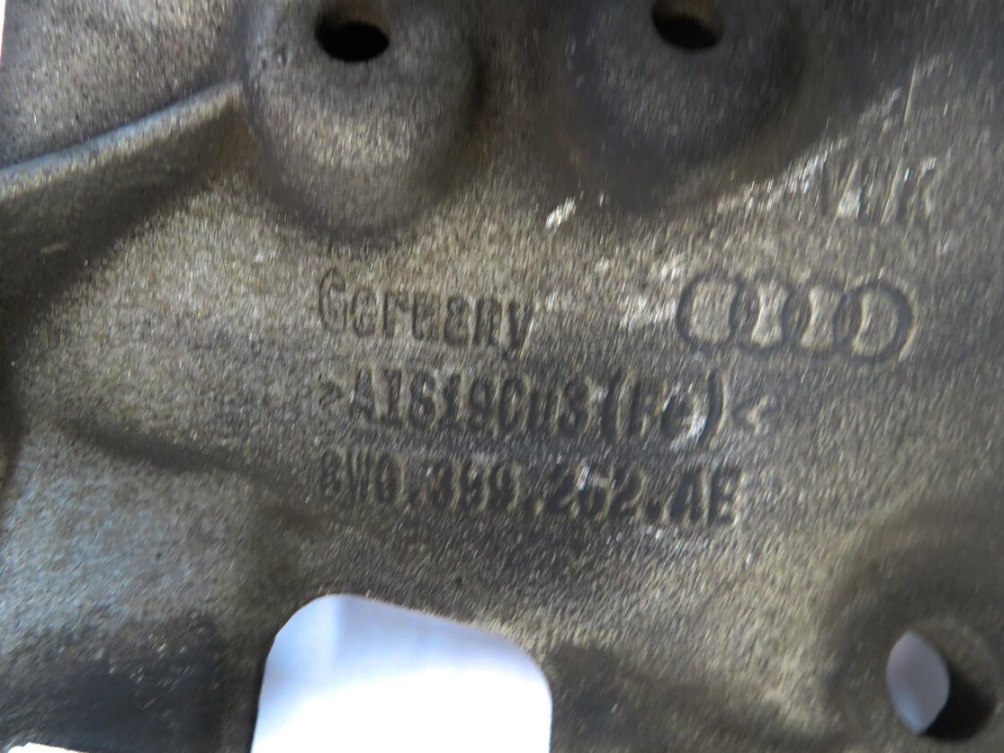 Thumbnail 5: 2017 AUDI A4 (B9 8W) 2.0L CYMC TURBO ENGINE TRANSMISSION CROSSMEMBER BRACKET