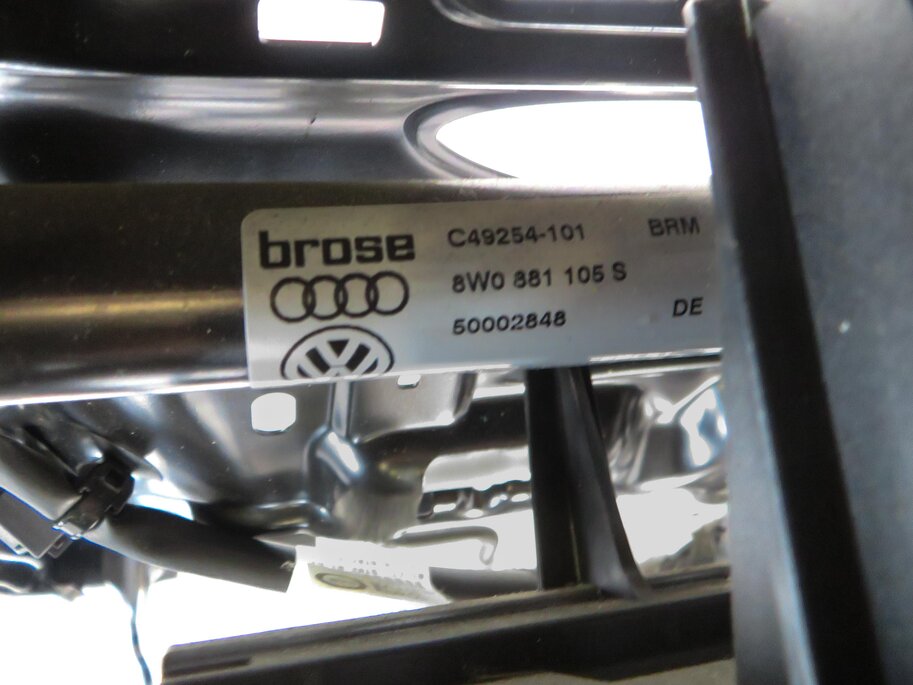 Thumbnail 8: 17-19 AUDI A4 (B9 8W) LEFT FRONT DRIVER MEMORY SEAT TRACK w/ MOTORS (NON SPORT)
