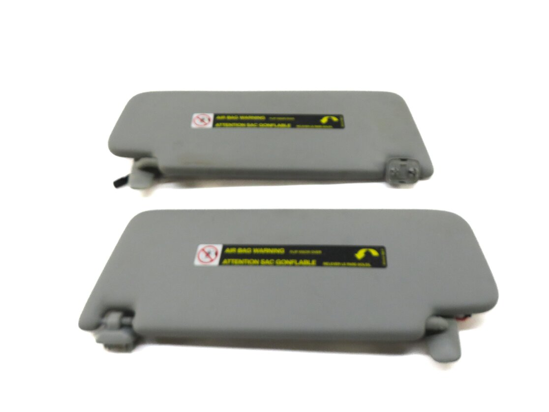 Thumbnail 6: 2017-2019 AUDI A4 (B9 8W) FRONT LEFT & RIGHT SUNVISOR SHADE SET-2 (GRAY)