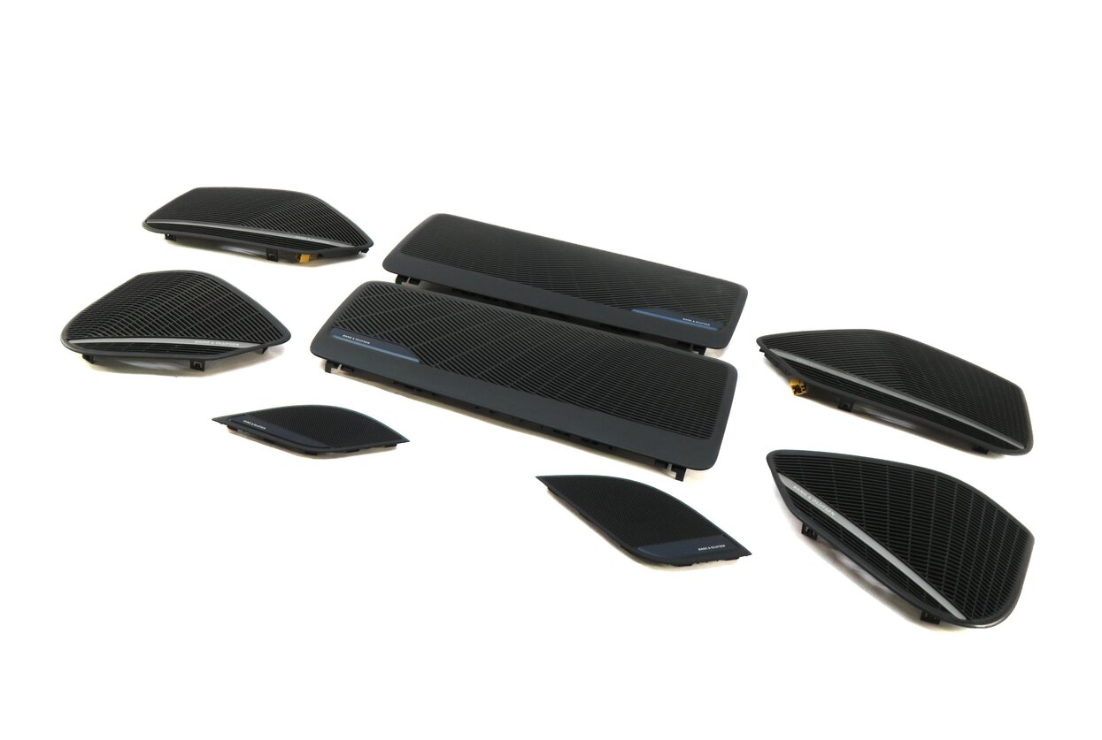 2017 AUDI A4 (B9 8W) SEDAN - BANG & OLUFSEN SPEAKER GRILLE TRIM SET
