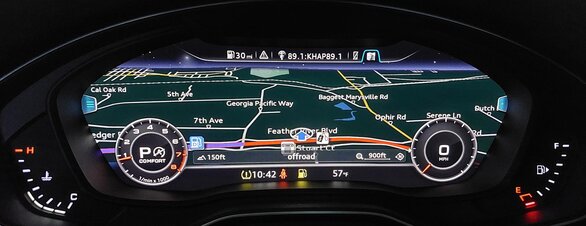 Thumbnail 2: 2017-2019 AUDI A4 (B9 8W) SPEEDOMETER INSTRUMENT GAUGE CLUSTER (MPH / 137k)