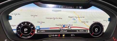 Thumbnail 3: 2017-2019 AUDI A4 (B9 8W) SPEEDOMETER INSTRUMENT GAUGE CLUSTER (MPH / 137k)