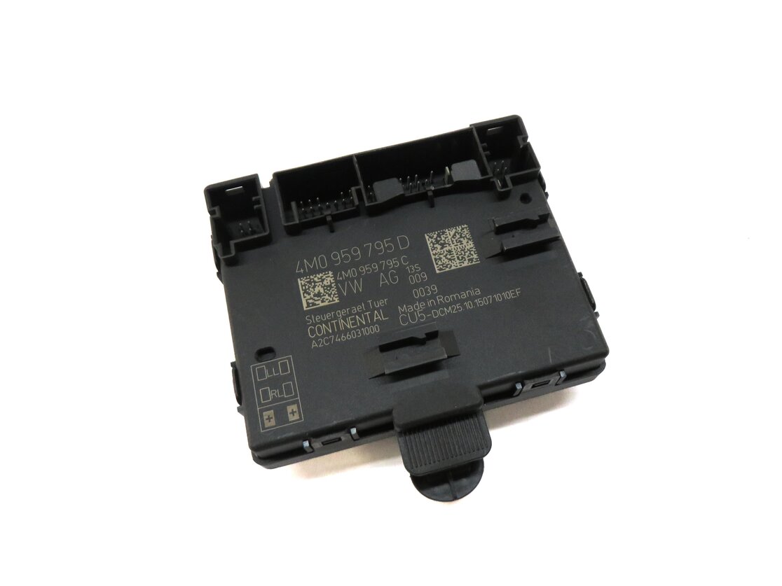 2017 AUDI A4 (B9 8W) LEFT REAR DOOR CONTROL MODULE