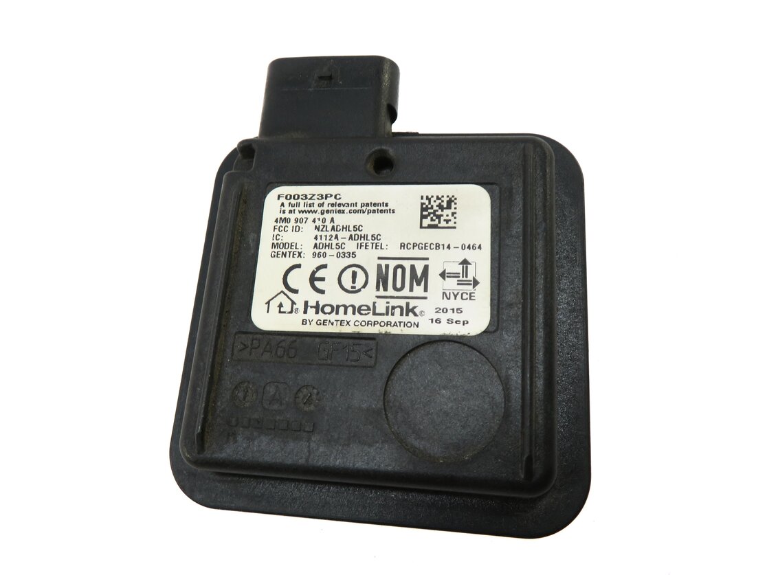Thumbnail 3: 2017 AUDI A4 (B9 8W) HOMELINK CONTROL MODULE GARAGE DOOR OPENER CONTROL MODULE