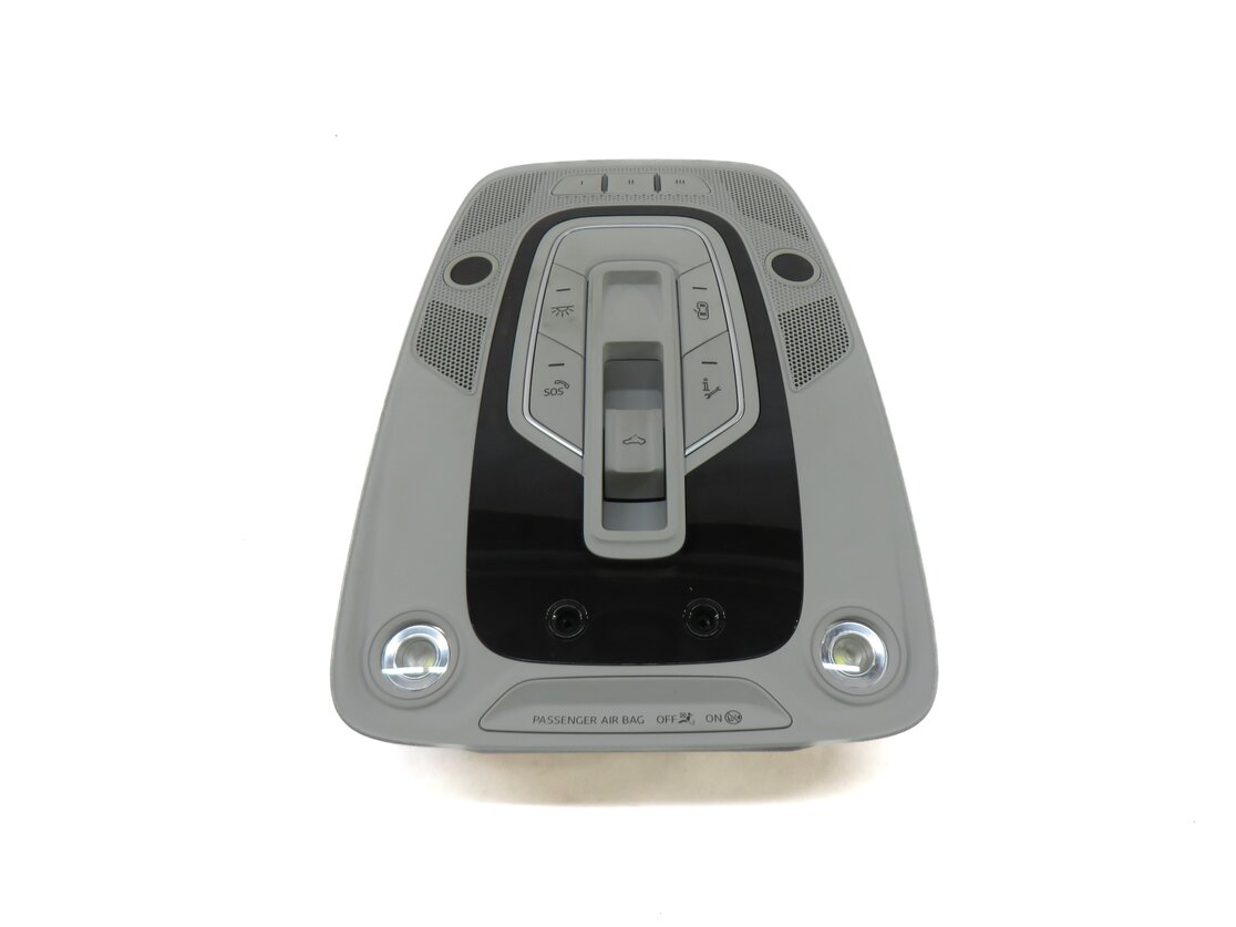 Thumbnail 3: 2017 AUDI A4 (B9 8W) FRONT DOMELIGHT MAP READING DOME LIGHT LAMP (GRAY)