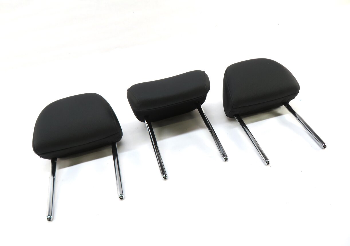 2017 AUDI A4 (B9 8W) REAR SEAT HEADREST SET-3 (BLACK YM)