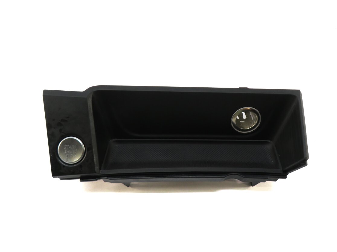 Thumbnail 3: 2017 AUDI A4 (B9 8W) FRONT CONSOLE STORAGE TRAY w/ IGNITION START STOP SWITCH