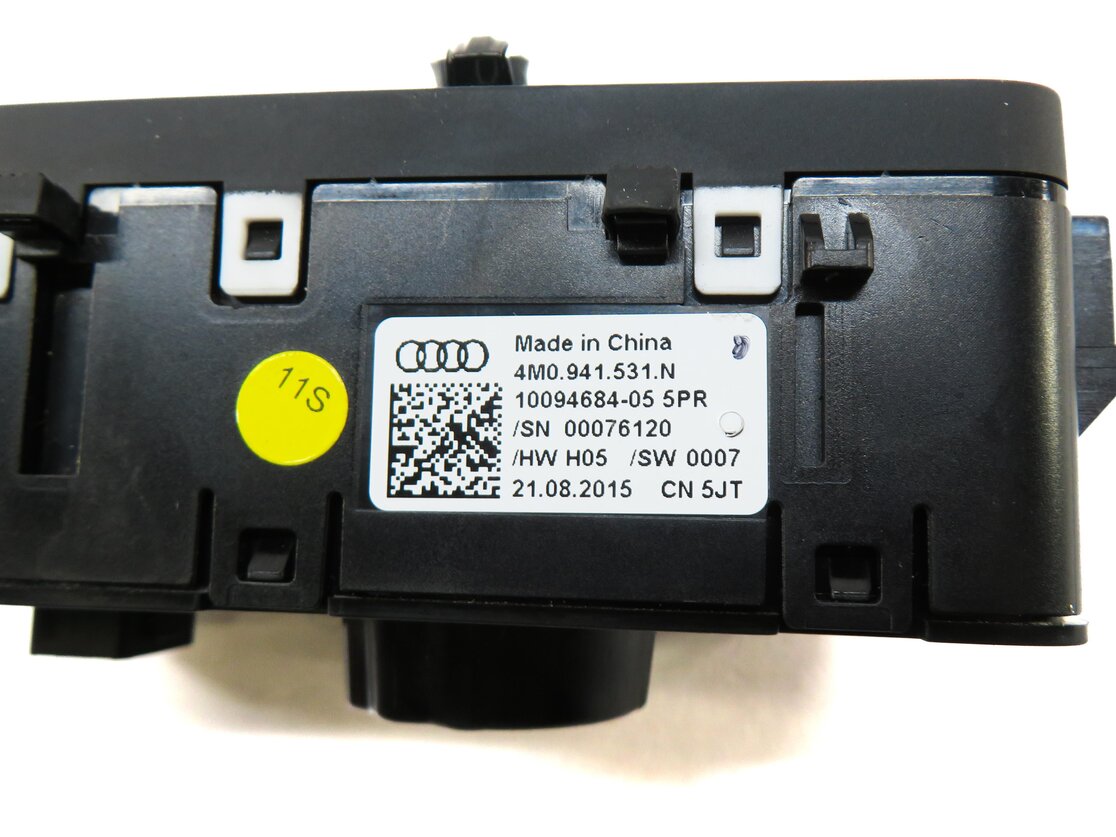 Thumbnail 6: 2016-2021 AUDI A4 A5 S4 S5 RS5 Q7 (B9 8W 8WS F5 4M) HEADLIGHT SWITCH