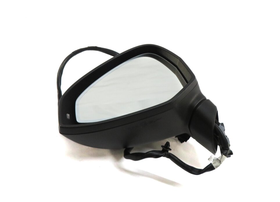 17-19 AUDI A4 ALLROAD (B9 8W) LEFT P-FOLD MEM LANE DEPARTURE DOOR MIRROR (WHITE)