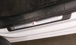 Thumbnail 2: 2017 AUDI A4 (B9 8W) FRONT LEFT & RIGHT DOOR SILL SCUFF PANEL TRIM SET