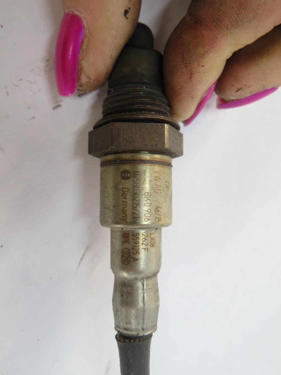 Thumbnail 5: 2017 AUDI A4 (B9 8W) 2.0L TURBO PRE / POST CAT O2 OXYGEN LAMBDA PROBE SENSOR SET