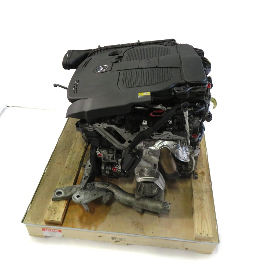 Thumbnail 15: 13-14 MERCEDES C350 E350 (W204 A207 C207 W207) RWD 3.5L M276 ENGINE ASSEMBLY 71k