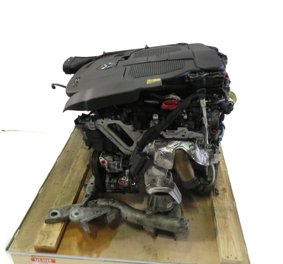 Thumbnail 16: 13-14 MERCEDES C350 E350 (W204 A207 C207 W207) RWD 3.5L M276 ENGINE ASSEMBLY 71k