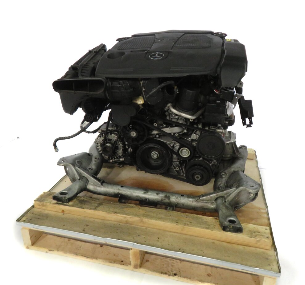 Thumbnail 3: 13-14 MERCEDES C350 E350 (W204 A207 C207 W207) RWD 3.5L M276 ENGINE ASSEMBLY 71k