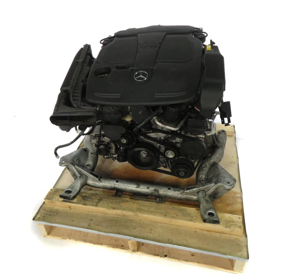 Thumbnail 9: 13-14 MERCEDES C350 E350 (W204 A207 C207 W207) RWD 3.5L M276 ENGINE ASSEMBLY 71k