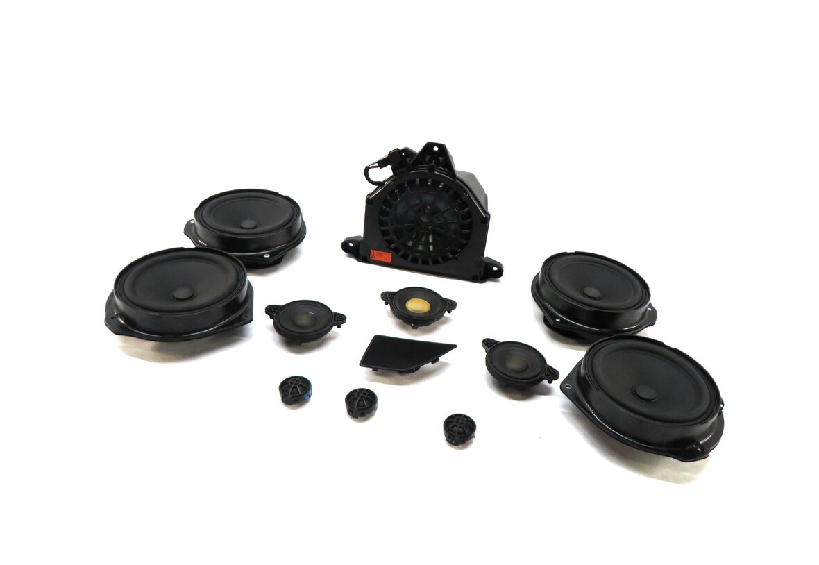 2013 MERCEDES E350 (A207) CONVERTIBLE HARMAN KARDON LOGIC 7 SPEAKER SET