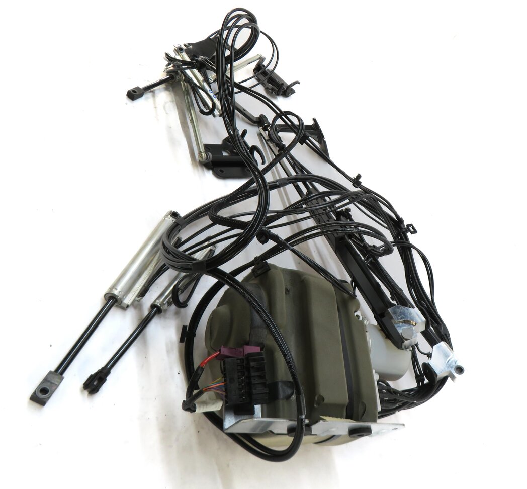 Thumbnail 3: 2011-2017 MERCEDES E350 E400 E550 (A207) CONVERTIBLE TOP PUMP w/ RAM & LINES