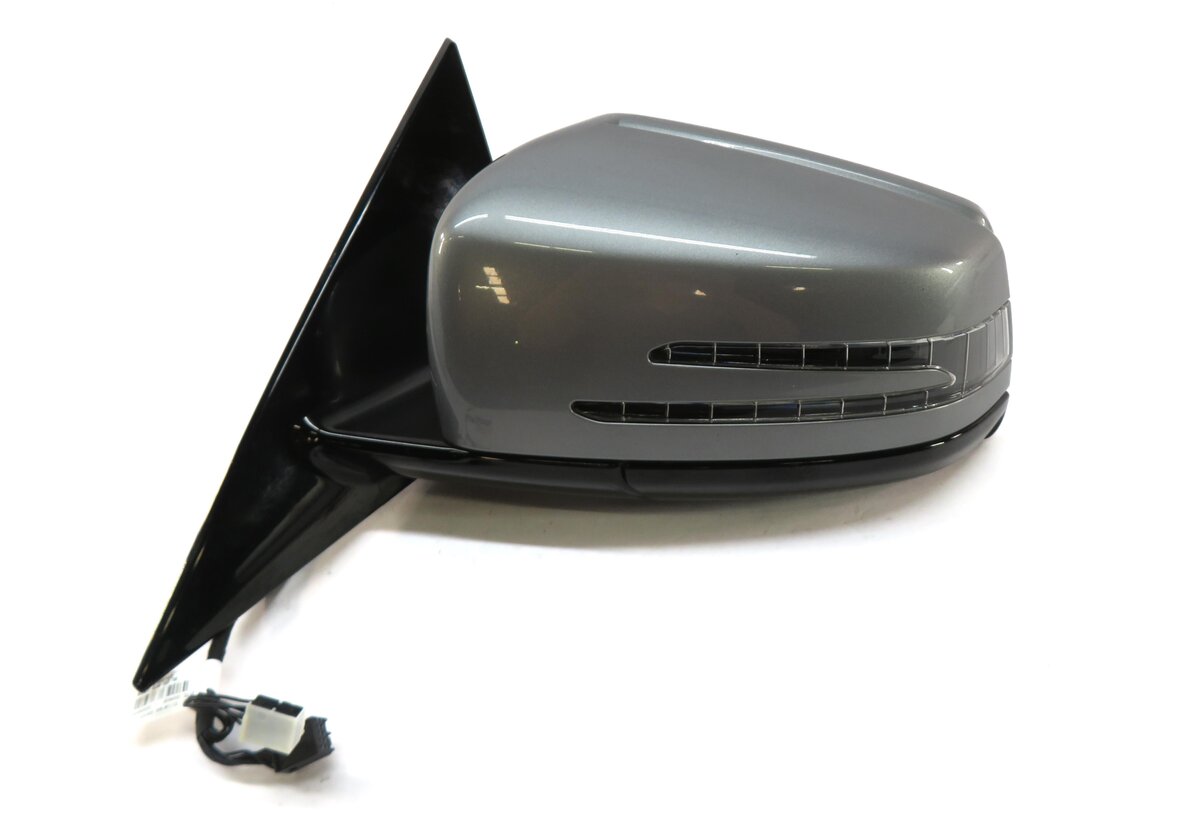 Thumbnail 6: 11-13 MERCEDES E350 E550 (A207 C207 W207) LEFT BLIND SPOT DOOR MIRROR (SILVER)
