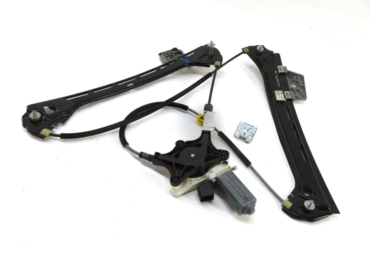 2013 MERCEDES E350 (A207) CONVERTIBLE LEFT DRIVER DOOR WINDOW REGULATOR w/ MOTOR