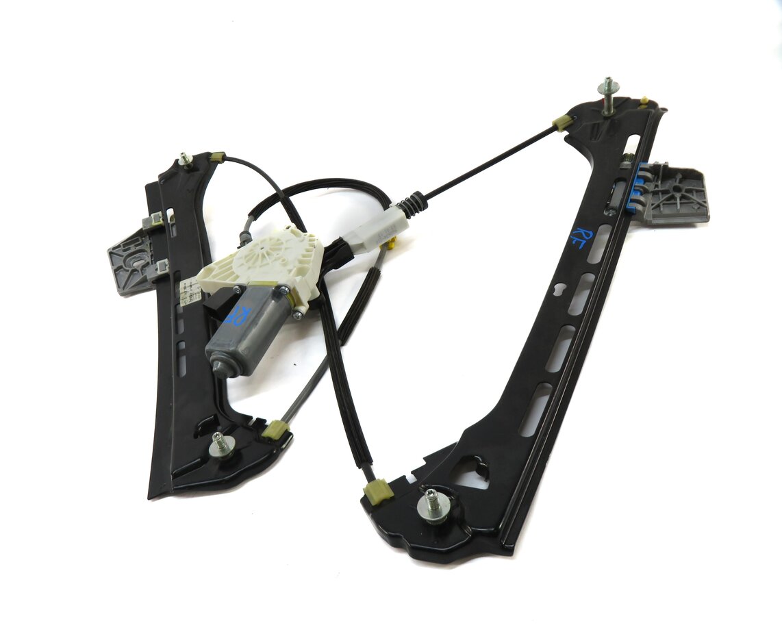 Thumbnail 2: 2013 MERCEDES E350 (A207) CONVERTIBLE PASSENGER DOOR WINDOW REGULATOR w/ MOTOR