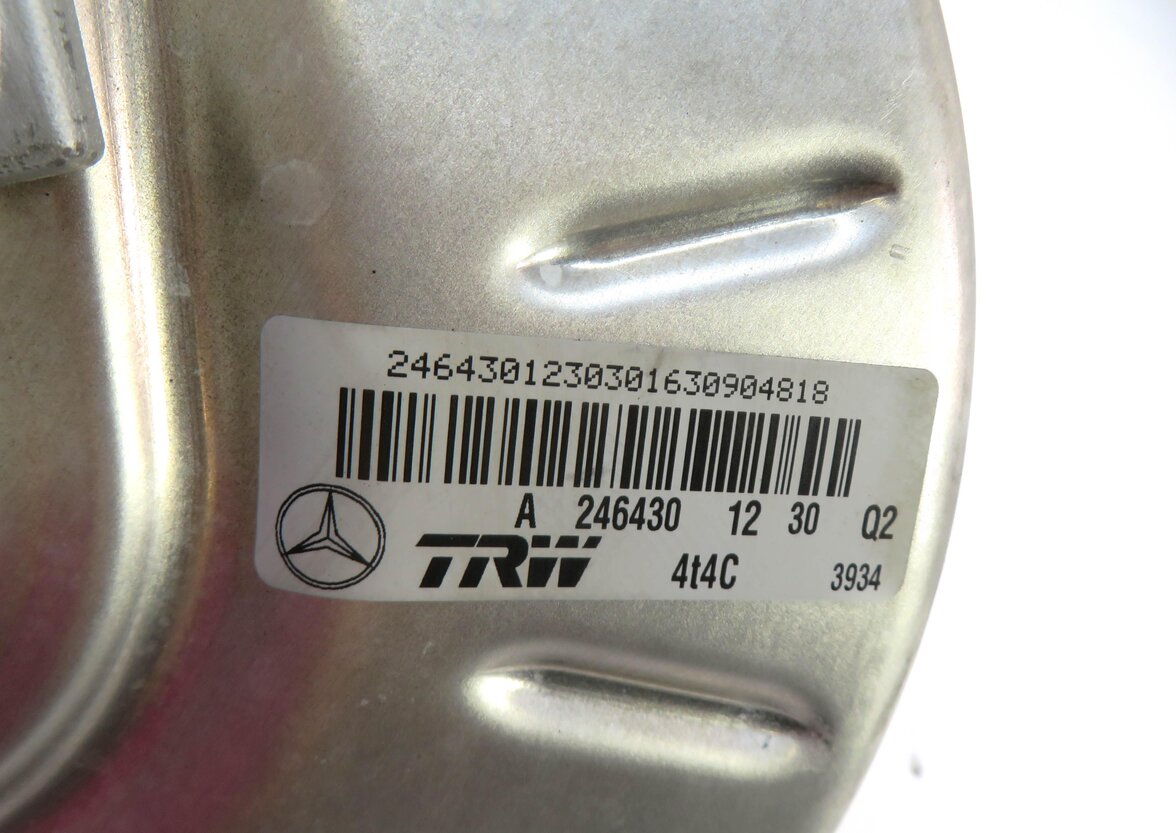 Thumbnail 6: 13-20 MERCEDES B CLA GLA (C117 W246 X156) POWER BRAKE BOOSTER w/ MASTER CYLINDER