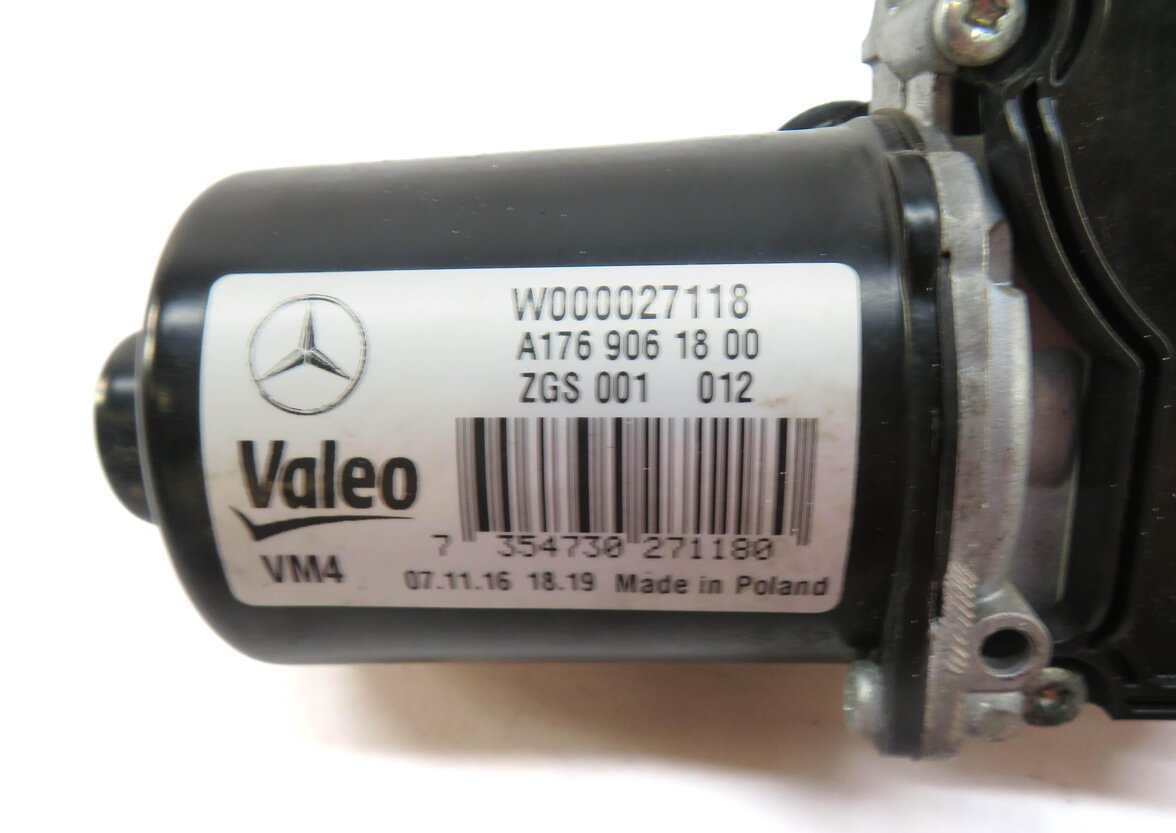 Thumbnail 4: 2014-2020 MERCEDES BENZ CLA GLA CLASS (C117 X156) FRONT WINDSHIELD WIPER MOTOR
