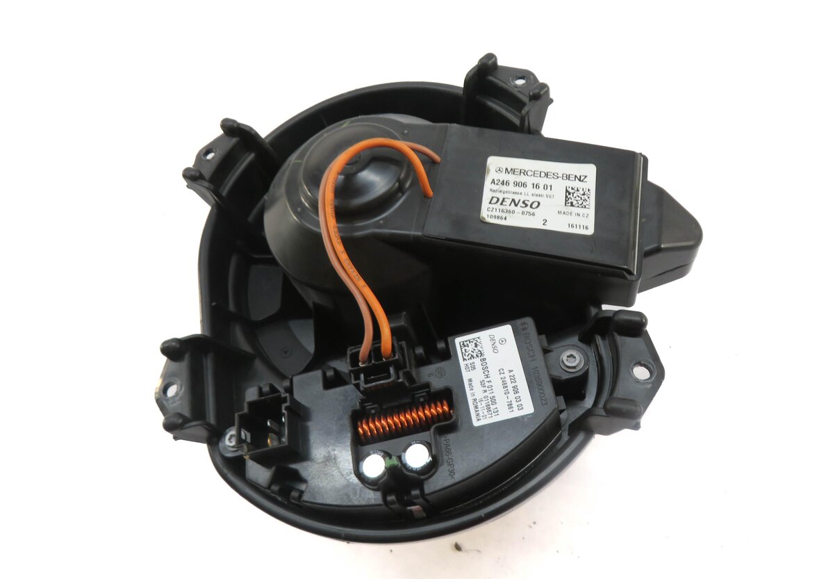 Thumbnail 4: 2015-2020 MERCEDES B CLA GLA (W242 W246 C117 X156) FRONT HEATER A/C BLOWER MOTOR