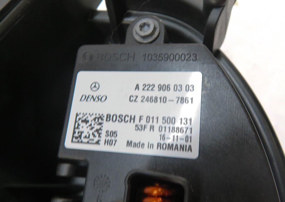 Thumbnail 6: 2015-2020 MERCEDES B CLA GLA (W242 W246 C117 X156) FRONT HEATER A/C BLOWER MOTOR
