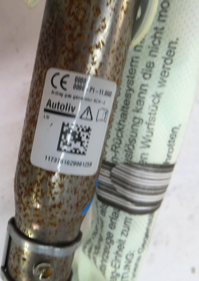 Thumbnail 5: 2015-2020 MERCEDES GLA-CLASS (X156) LEFT DRIVER ROOF SIDE CURTAIN AIRBAG AIR BAG