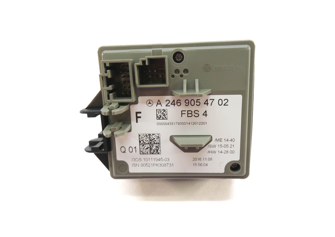 Thumbnail 4: 2016-2017 MERCEDES B250 CLA GLA (C117 W242 X156) IGNITION SWITCH MODULE