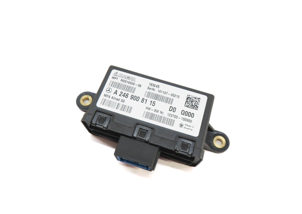 15-20 MERCEDES B250 CLA250 GLA250 (C117 W246 X156) TRANSFER CASE CONTROL MODULE