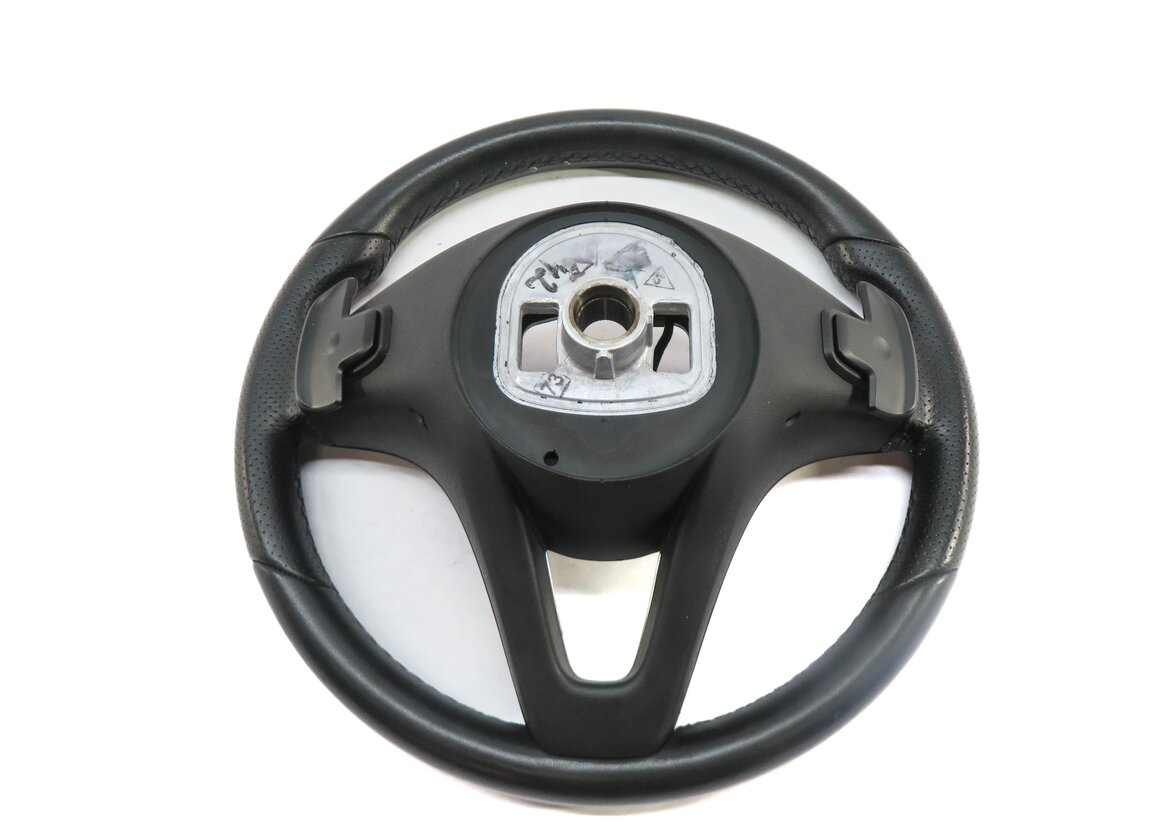 Thumbnail 6: 15-20 MERCEDES B GLA CLASS (W242 X156) 3-SPOKE STEERING WHEEL w/ SHIFT PADDLES