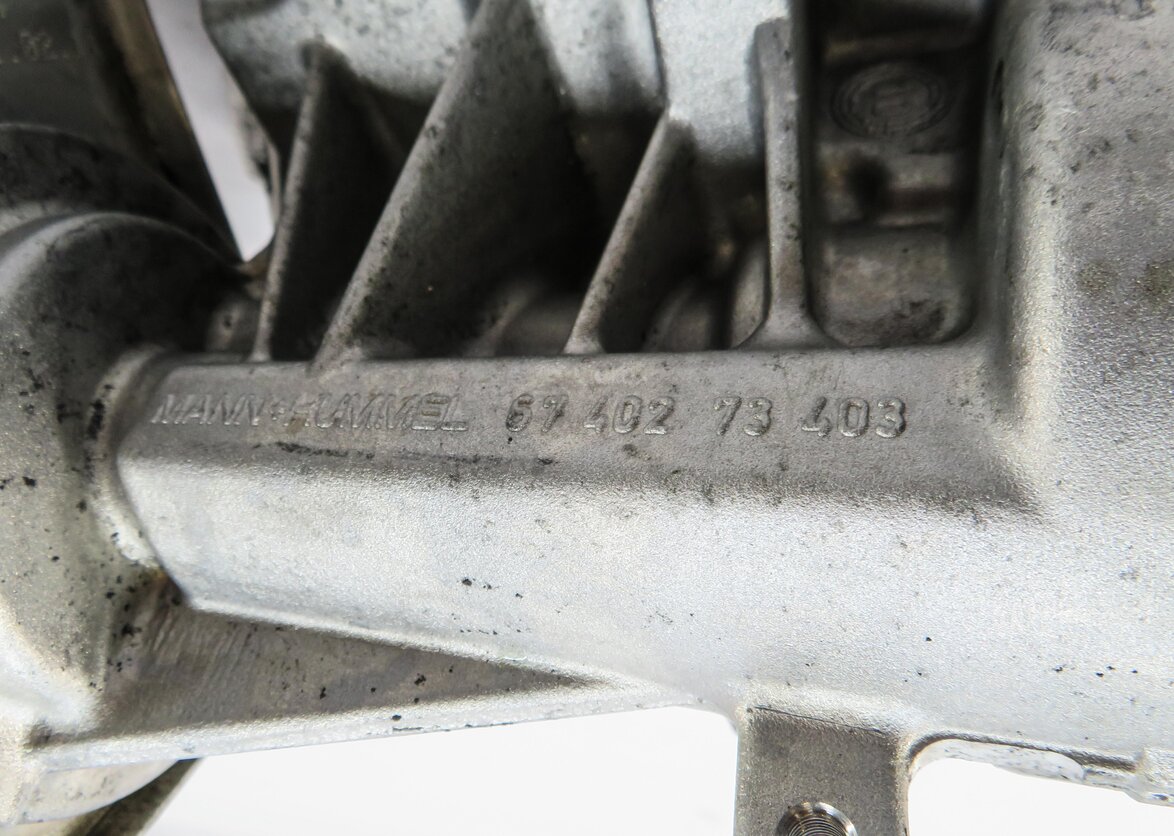 Thumbnail 9: 2012 AUDI A3 (8V) 2.0L CBEA TURBO DIESEL ENGINE OIL FILTER HOUSING w/ COOLER