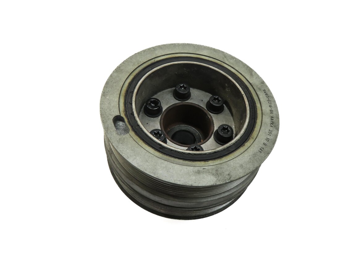 10-19 JAGUAR F-TYPE XE XF XJ XK ROVER SPORT LR4 - SUPERCHARGED HARMONIC BALANCER
