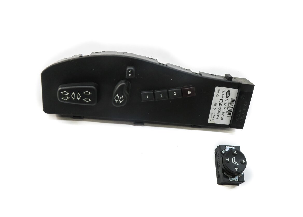 2011 RANGE ROVER (L322) LEFT FRONT DRIVER MEMORY SEAT ADJUSTMENT SWITCH BUTTON