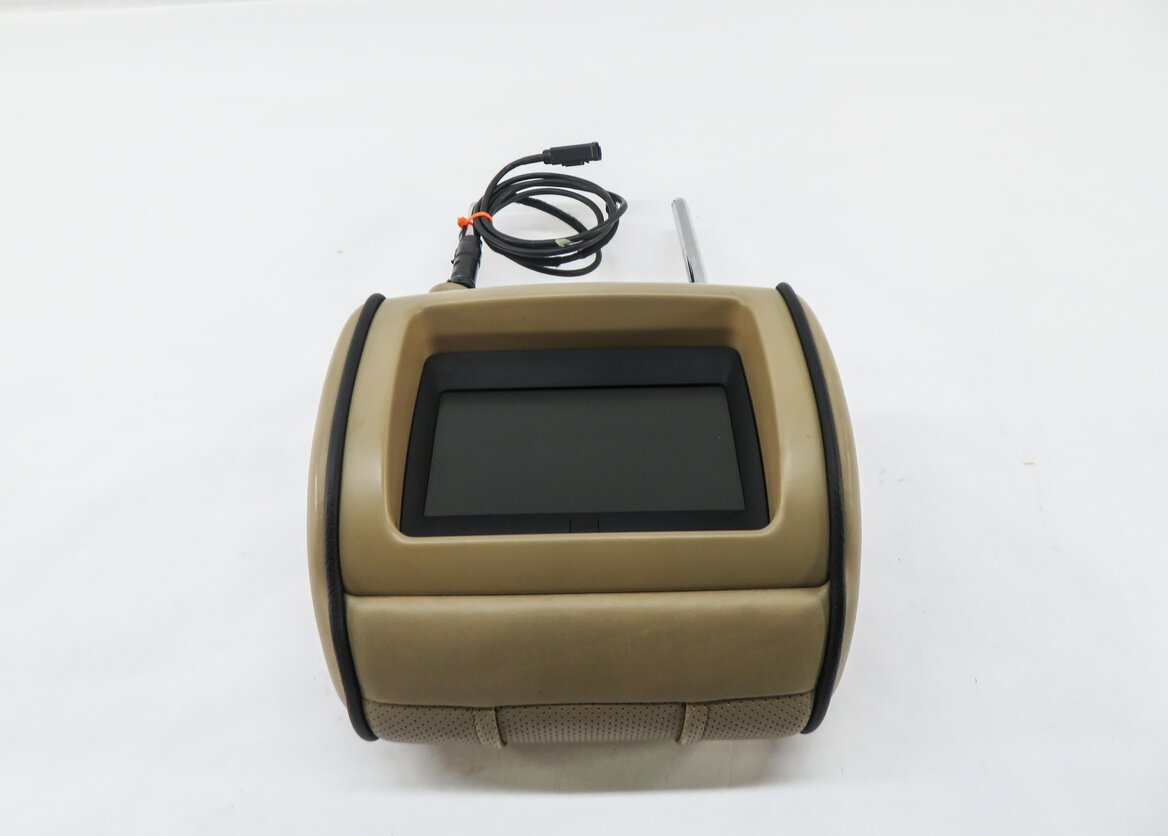 Thumbnail 5: 2006-2012 RANGE ROVER SPORT (L320 L322) RIGHT FRONT HEADREST TV SCREEN (BEIGE)