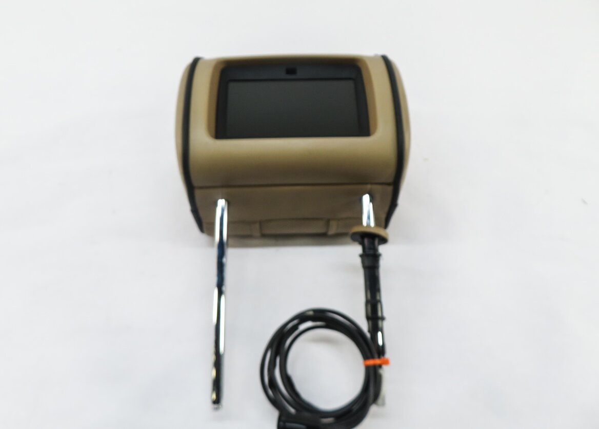 Thumbnail 6: 2006-2012 RANGE ROVER SPORT (L320 L322) RIGHT FRONT HEADREST TV SCREEN (BEIGE)