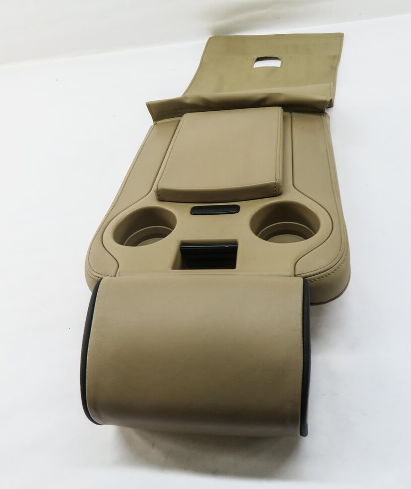 Thumbnail 5: 2011 RANGE ROVER (L322) REAR CENTER CONSOLE ARMREST CUP HOLDER HEADREST (BEIGE)
