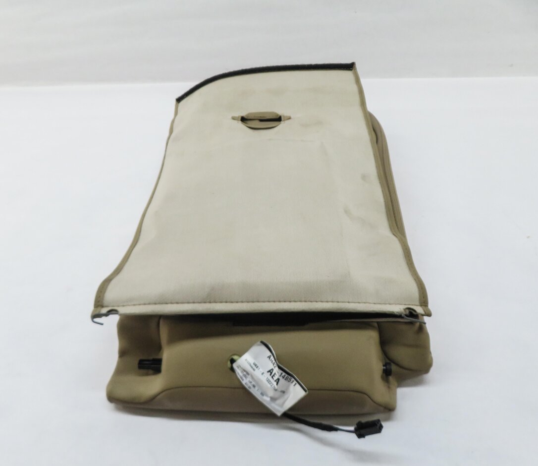 Thumbnail 8: 2011 RANGE ROVER (L322) REAR CENTER CONSOLE ARMREST CUP HOLDER HEADREST (BEIGE)