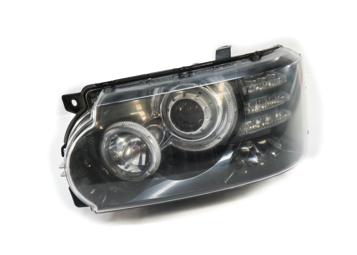 2010-2011 RANGE ROVER (L3220 LEFT XENON HID HEADLIGHT LIGHT LAMP (GRAY HOUSING)
