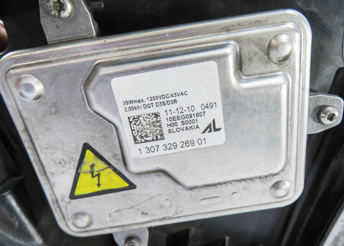 Thumbnail 8: 2010-2011 RANGE ROVER (L3220 LEFT XENON HID HEADLIGHT LIGHT LAMP (GRAY HOUSING)