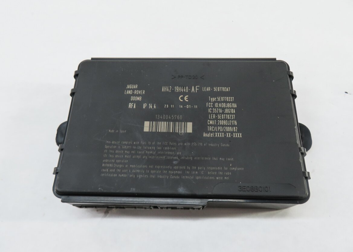 Thumbnail 6: 10-12 RANGE ROVER (L322) 5.0L SUPERCHARGED ENGINE IMMOBILIZER MODULE KEY SET