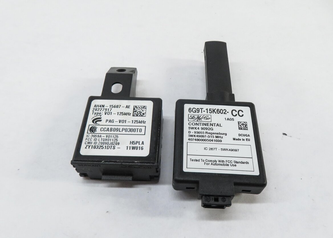 Thumbnail 8: 10-12 RANGE ROVER (L322) 5.0L SUPERCHARGED ENGINE IMMOBILIZER MODULE KEY SET