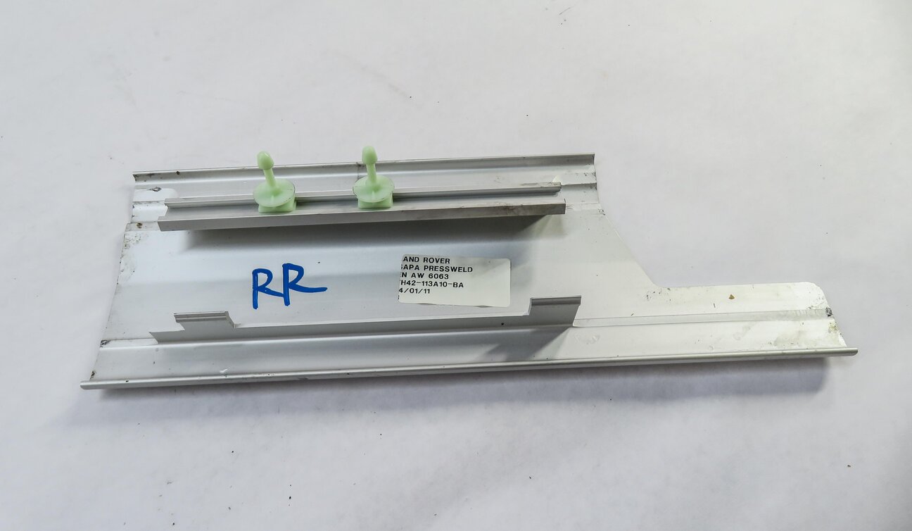 Thumbnail 4: 2011 RANGE ROVER (L322) SUPERCHARGED FRONT & REAR DOOR SILL SCUFF PANEL TRIM SET