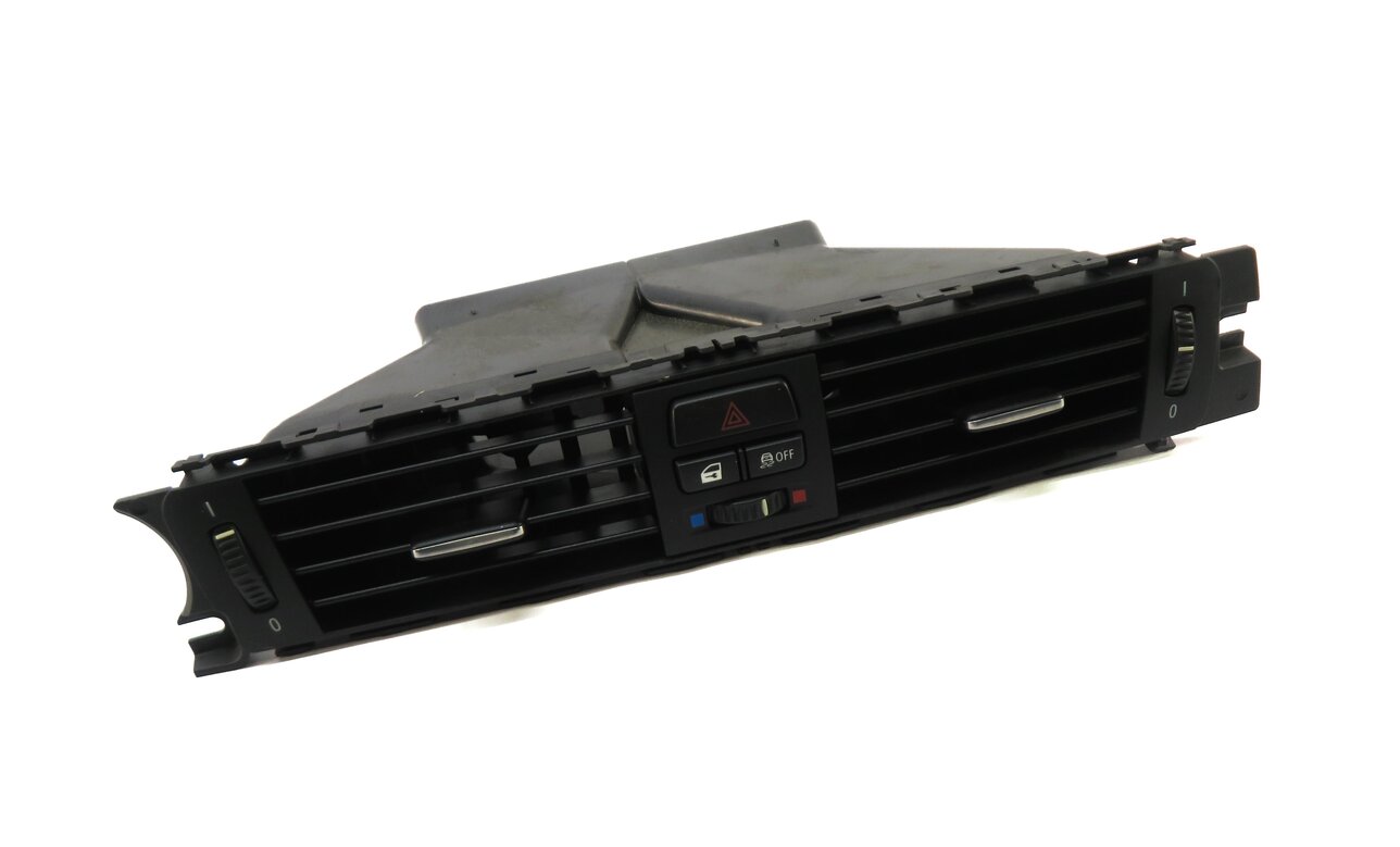 2012 BMW 335i (E93) CONVERTIBLE CENTER DASH HEATER A/C AIR VENT w/ HAZARD SWITCH