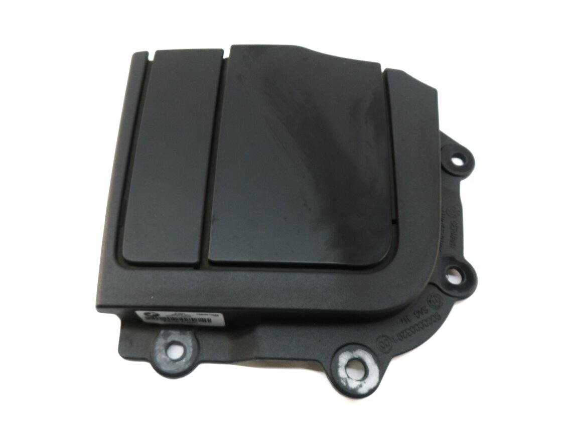 Thumbnail 3: 2012 BMW 335i (E93) LEFT REAR CONVERTIBLE TOP GAP HINGE COVER FLAP (BLACK)