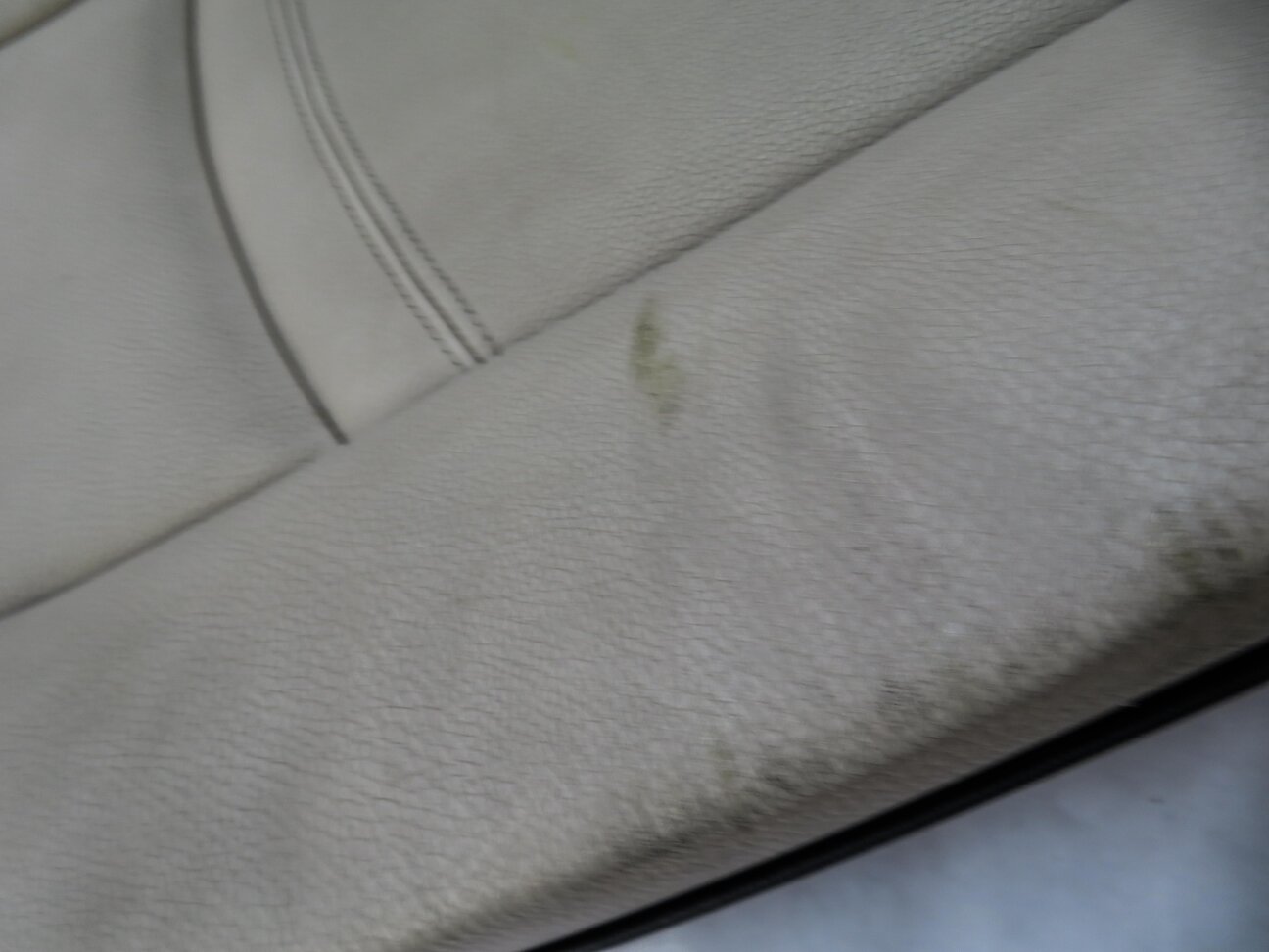 Thumbnail 8: 07-13 BMW 328i 335i E93 CONVERTIBLE DRIVER UPPER TOP HEATED SEAT CUSHION OYSTER