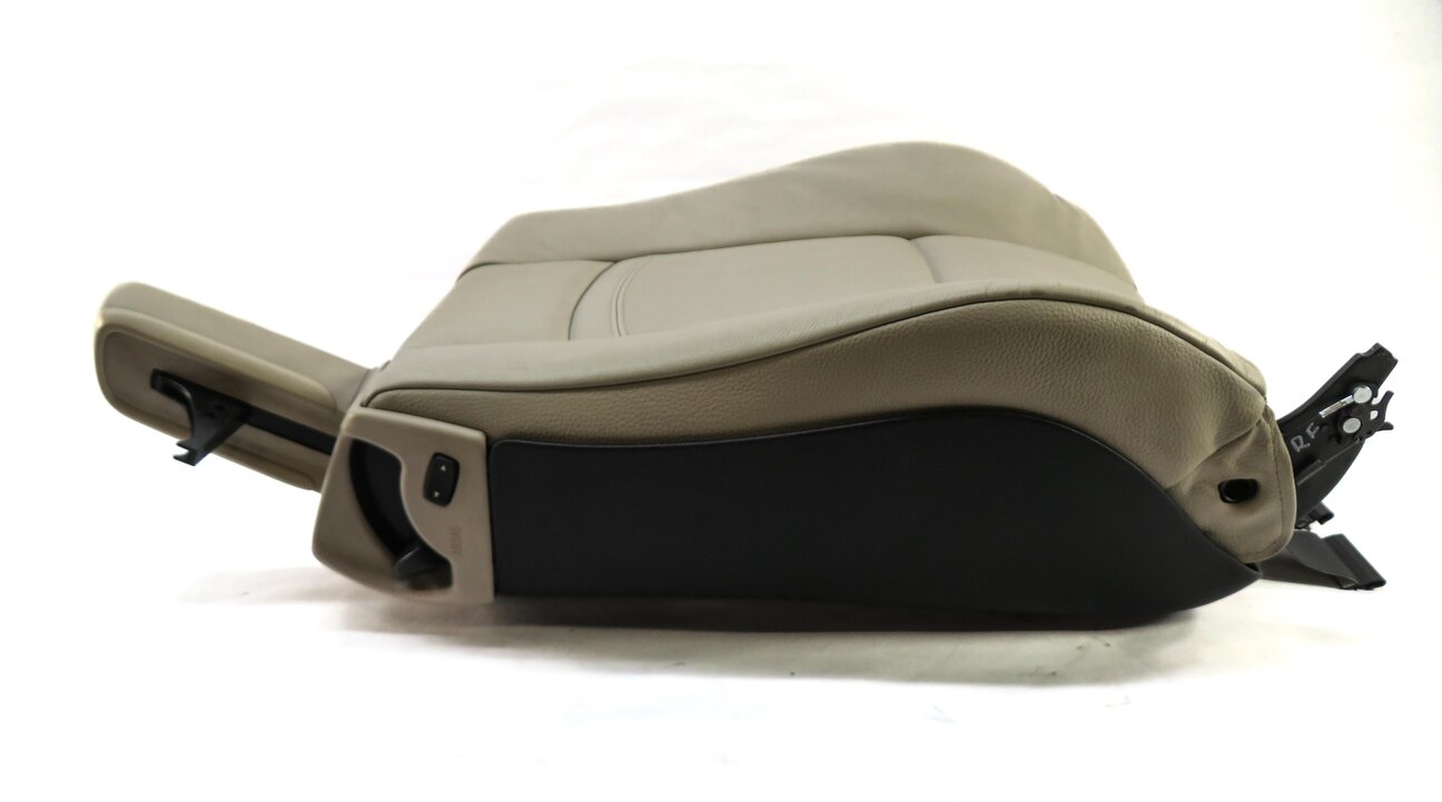 Thumbnail 3: 07-13 BMW 328i 335i E93 CONVERTIBLE PASSENGER UPPER HEATED SEAT CUSHION (OYSTER)