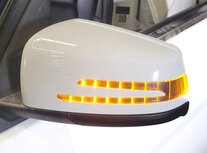 Thumbnail 2: 2013-2015 MERCEDES GLK250 GLK350 (X204) LEFT HEATED MEMORY DOOR MIRROR (WHITE)